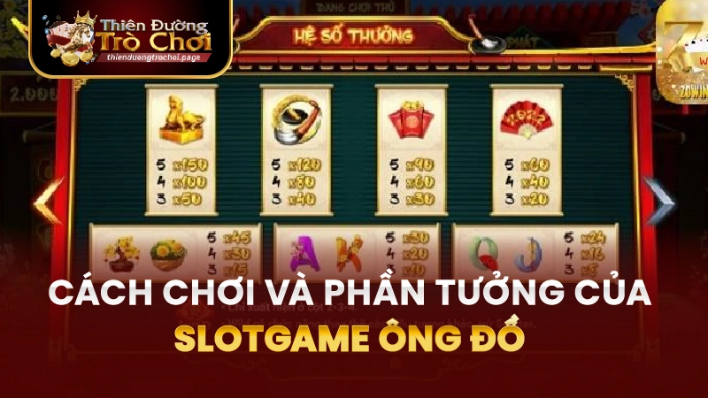 Cách Chơi và Phần Thưởng Đáng Chú Ý Của Slotgame Ông Đồ